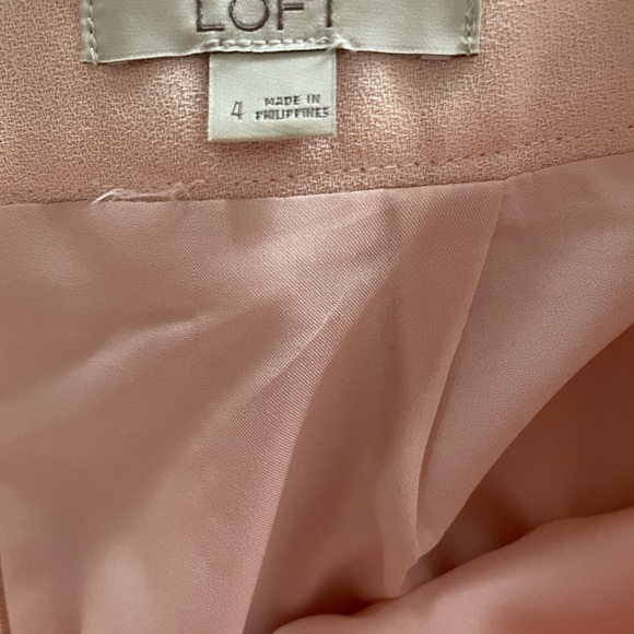 Rose pink skirt LOFT - Picture 3 of 3